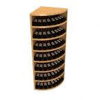 Commercial 7 Tier Corner Round