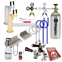 Custom Two Keg Tower Kegerator Conversion Kit