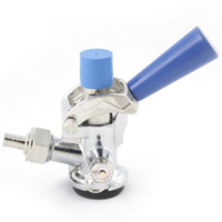 D System Keg Coupler - Blue Handle