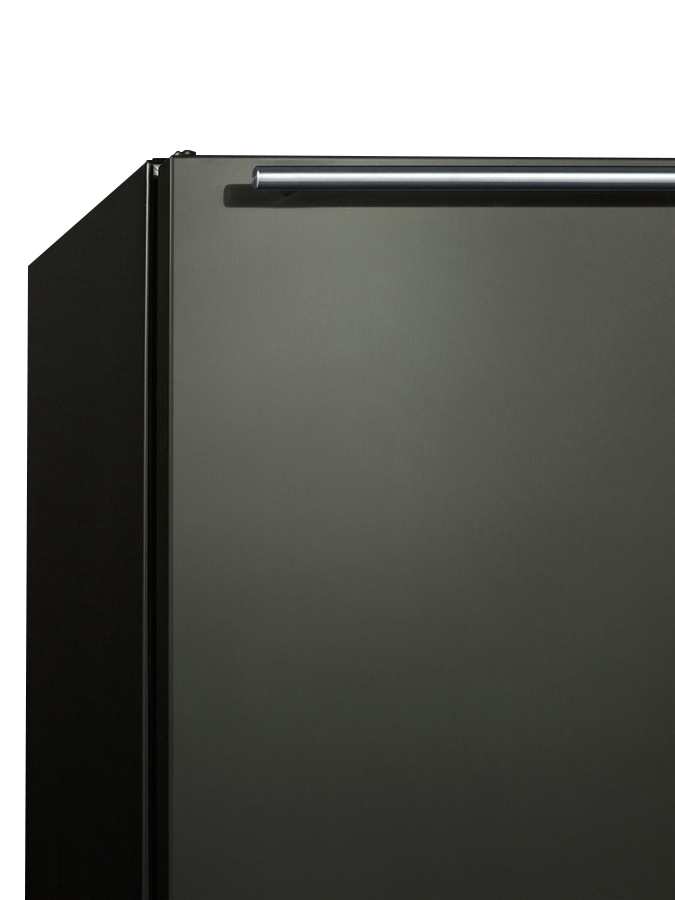 5.1 Cu Ft BuiltIn Compact Refrigerator Black Stainless Steel