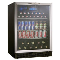 Silhouette Ricotta 5.3 Cu. Ft. Beverage Center - Stainless Steel Door