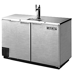 Photo of Kegerator Two Keg Commercial Beer Cooler - All Stainless Steel