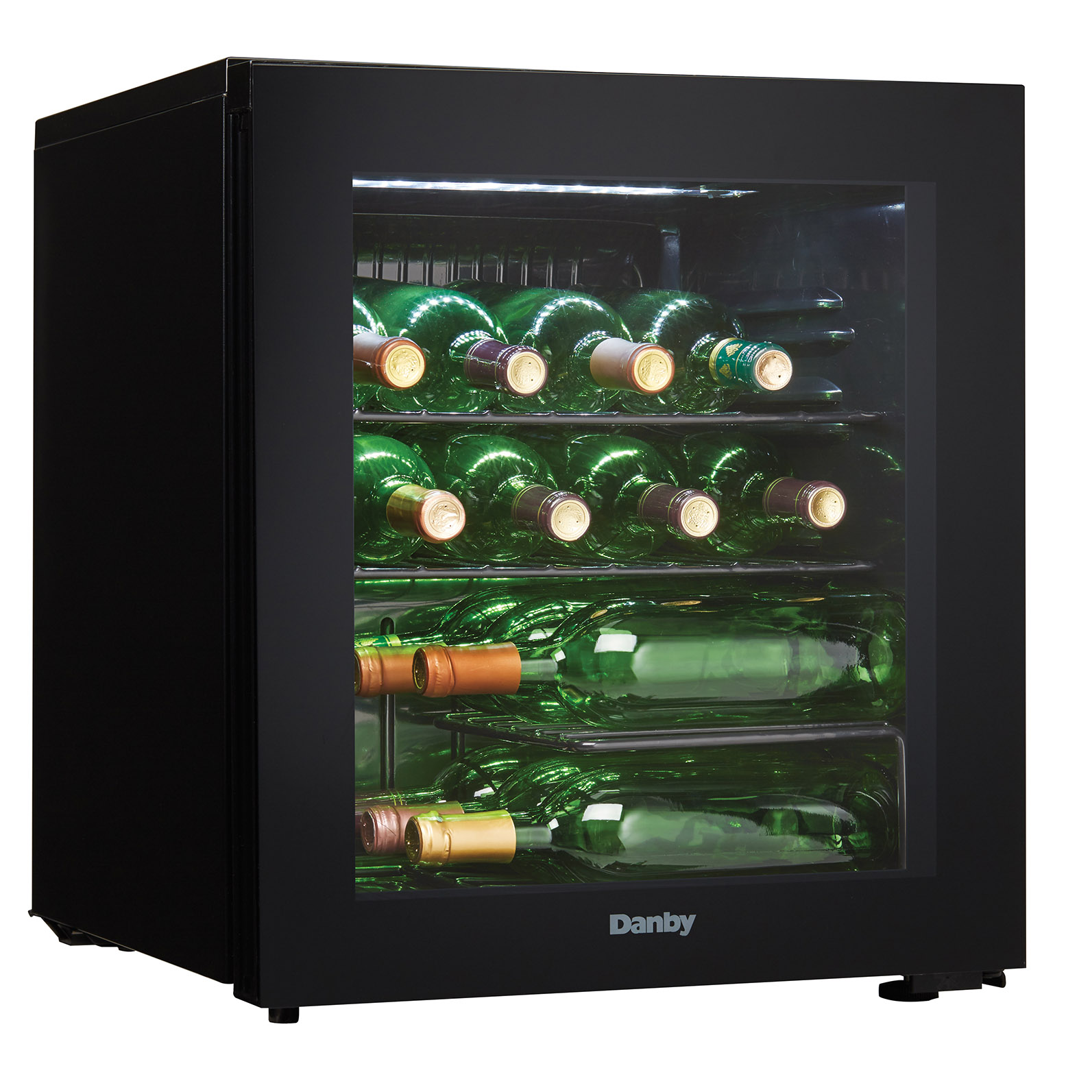 Danby Dwc018a1bdb 16 Bottle Wine Cooler Beveragefactory Com