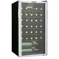 Danby DWC350BLP 35-Bottle Wine Cooler with Platinum Door Trim