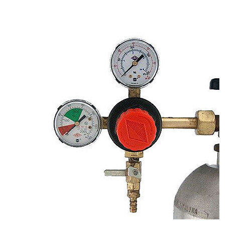Nsop Taprite 3741 Primary Co2 Pressure Regulator Dual Gauge for sale online 