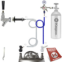Economy Homebrew DIY Kegerator Conversion Kit