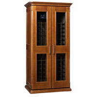 European Country Euro 2400 286-Bottle Wine Cellar - Provincial Cherry Finish