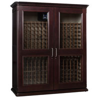 European Country Euro 5200 622-Bottle Wine Cellar - Chocolate Cherry Finish
