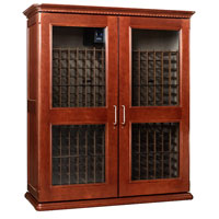 European Country Euro 5200 622-Bottle Wine Cellar - Classic Cherry Finish