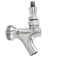 Stainless Steel Beer Faucet with Stainless Steel Lever