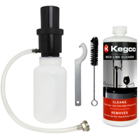 1 Qt. Kegerator Cleaning Kit w/32 oz. Kegco Liquid Cleaner