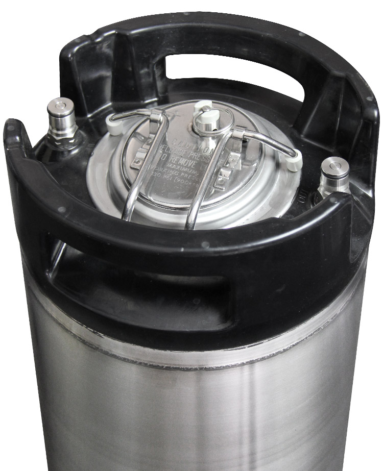 Homebrew Beer Dual Handle Cold Brew Details about   5 Gallon Ball Lock Keg Reconditioned 