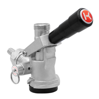 D System Keg Tap - Black Lever Handle
