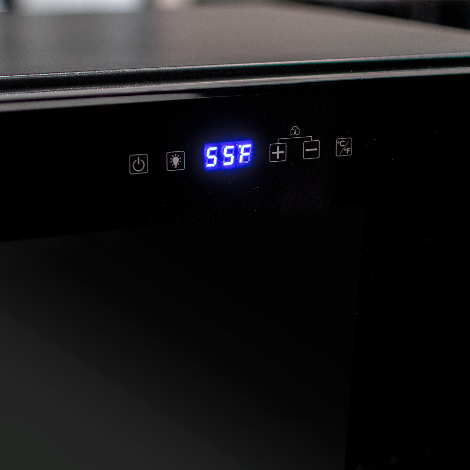 digital temperature touch control panel