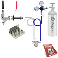 Low Profile Deluxe Door Mount Kegerator Conversion Kit