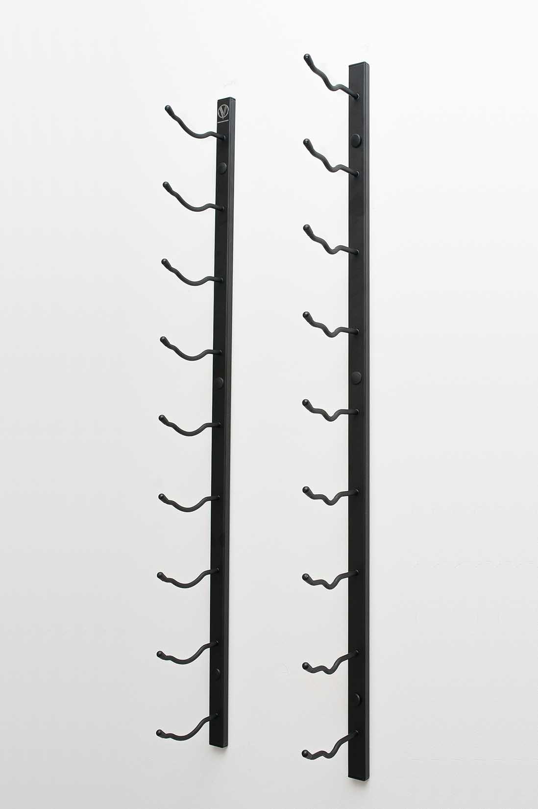 Vintage View MAG1-K - 9 Magnum / Champagne Bottle Wine Rack - Black ...