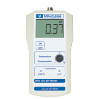 Milwaukee MW101 pH Meter (0.1 pH Resolution)