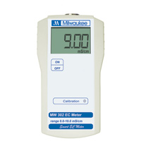 Milwaukee MW302 EC Conductivity Meter (0.1 mS/cm resolution)