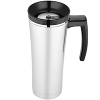 Sipp Vacuum Insulated Travel Mug - Black
