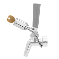Wrap-Around Keg Beer Faucet Lock (for Perlick 600 Series Faucets)