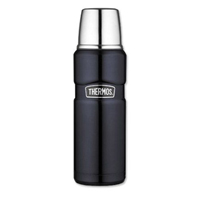 Thermos Stainless King 470mL Beverage Bottle in Midnight Blue