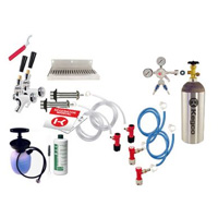 Ultimate Door Mount Kegerator 2 Keg Tap Conversion Kit - Pin Lock