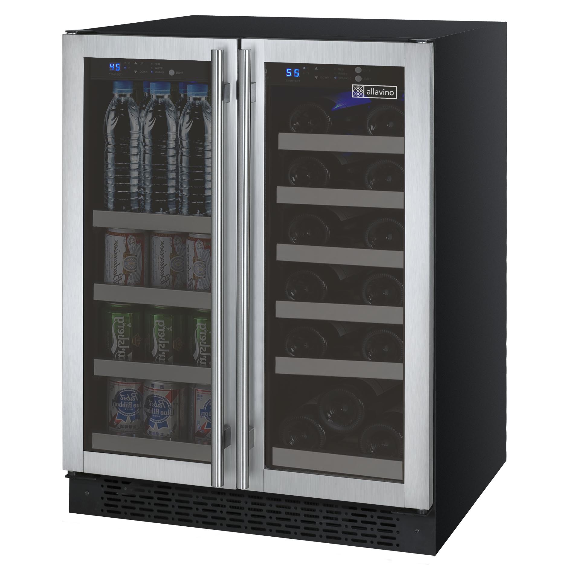 Allavino Vswb 2ssfn Flexcount Series 2 Door Wine Refrigerator