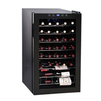 Vinotemp VT-34S 34-Bottle Wine Cooler with Stainless Steel Door Trim