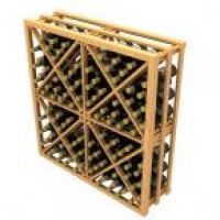 Stackable Diamond Cube Wine Rack