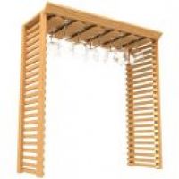 Individual Half Rack Wine Stemware Set