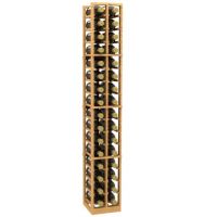 2 Column Magnum and Champagne Wood Wine Rack
