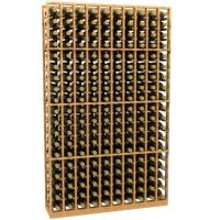 Allavino 10 Column 190 Individual Bottle Wood Wine Rack