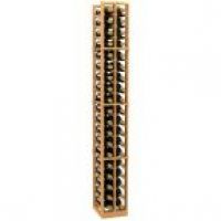2 Column Wood Wine Rack