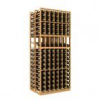 Double Deep 7 Column Wine Rack Display