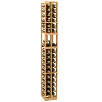 2 Column Display Wood Wine Rack