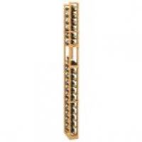 1 Column Display Wood Wine Rack