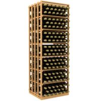 Double Deep Rectangular Wine Bin & Case