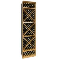 8' Solid X-Cube Wine Rack