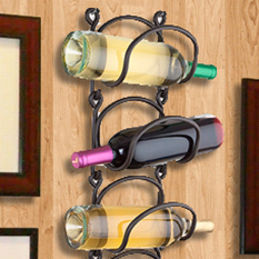 Designer Wall Mount Wine Racks