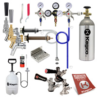 Custom Door Mount Kegerator Keg Tap Conversion Kit