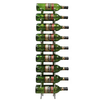 9 Bottle Modern Peg Wine Rack