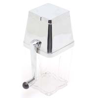 Metrokane 7177 Retro Ice Crusher with Clear Base