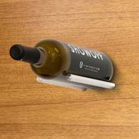 Vino Rails for Wood Surfaces - Milled Aluminum