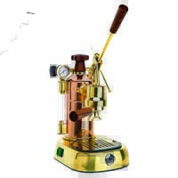 Professional Espresso Maker - Copper and Brass