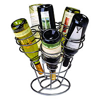 Bottle Bouquet Wine Rack- Gunmetal