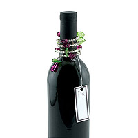 Grape Swirl Wine Bottle Jewelry