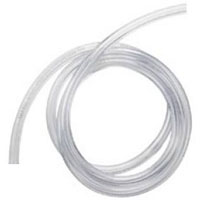 1 Foot Length of 1/4 Inch I.D. Clear Thermoplastic Super Vinyl Beer Line