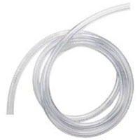 1 Foot Length of 3/8 Inch I.D. Clear Thermoplastic Super Vinyl Beer Line