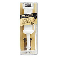 Original Cork Pops Propellant Cartridge Wine Opener in White (Set of 2)