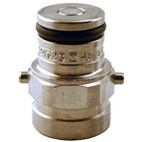 John Wood Pin Lock 2-Pin Tank Plug 9/16-18 Gas